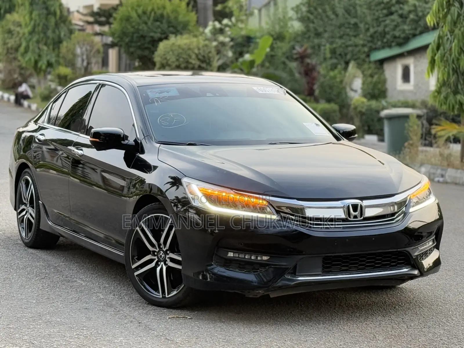 Honda Accord Touring V6 4dr Sedan FWD (3.5L 6cyl 6A) 2017 Black