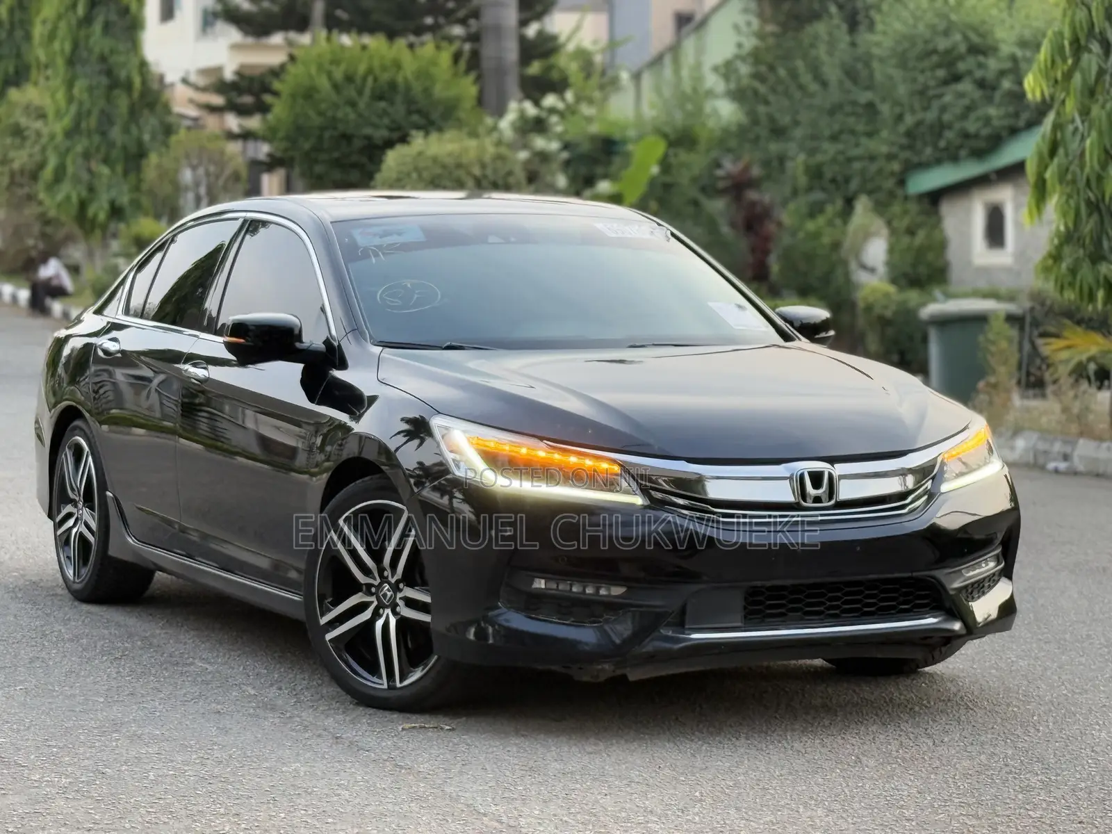 Honda Accord Touring V6 4dr Sedan FWD (3.5L 6cyl 6A) 2017 Black