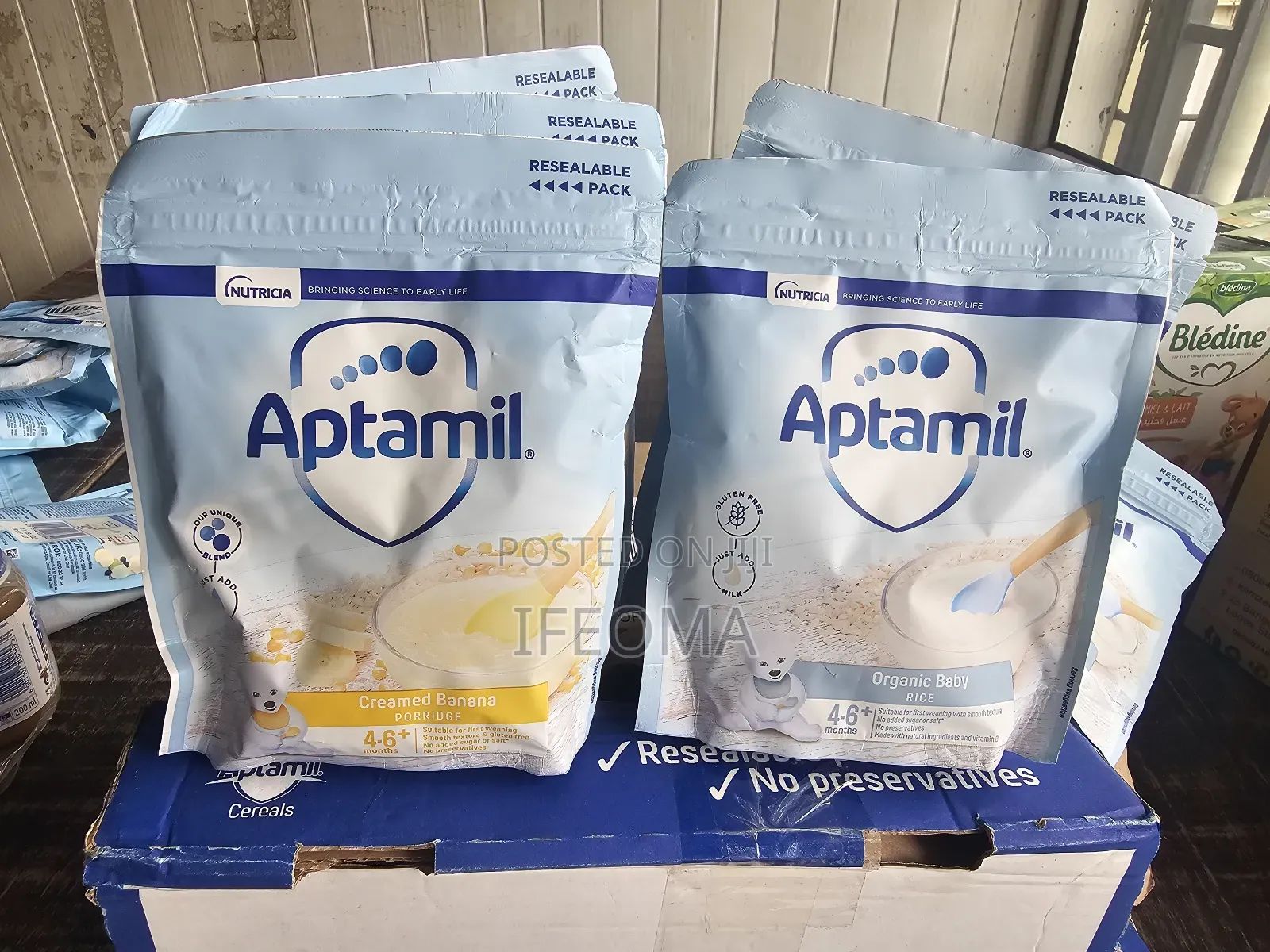 Aptamil Cereal Organic Baby Rice and Banana