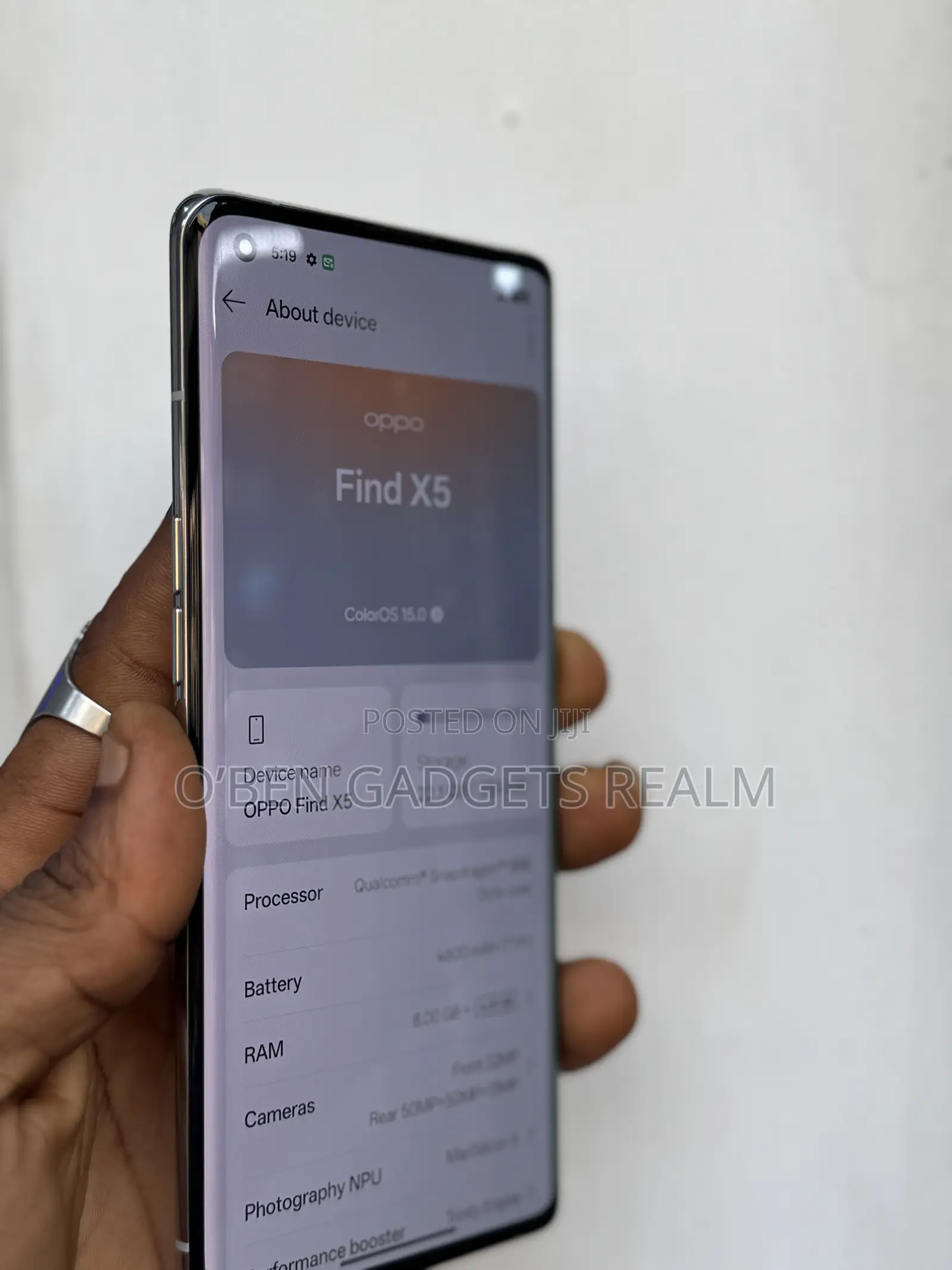 Oppo Find X5 256 GB White