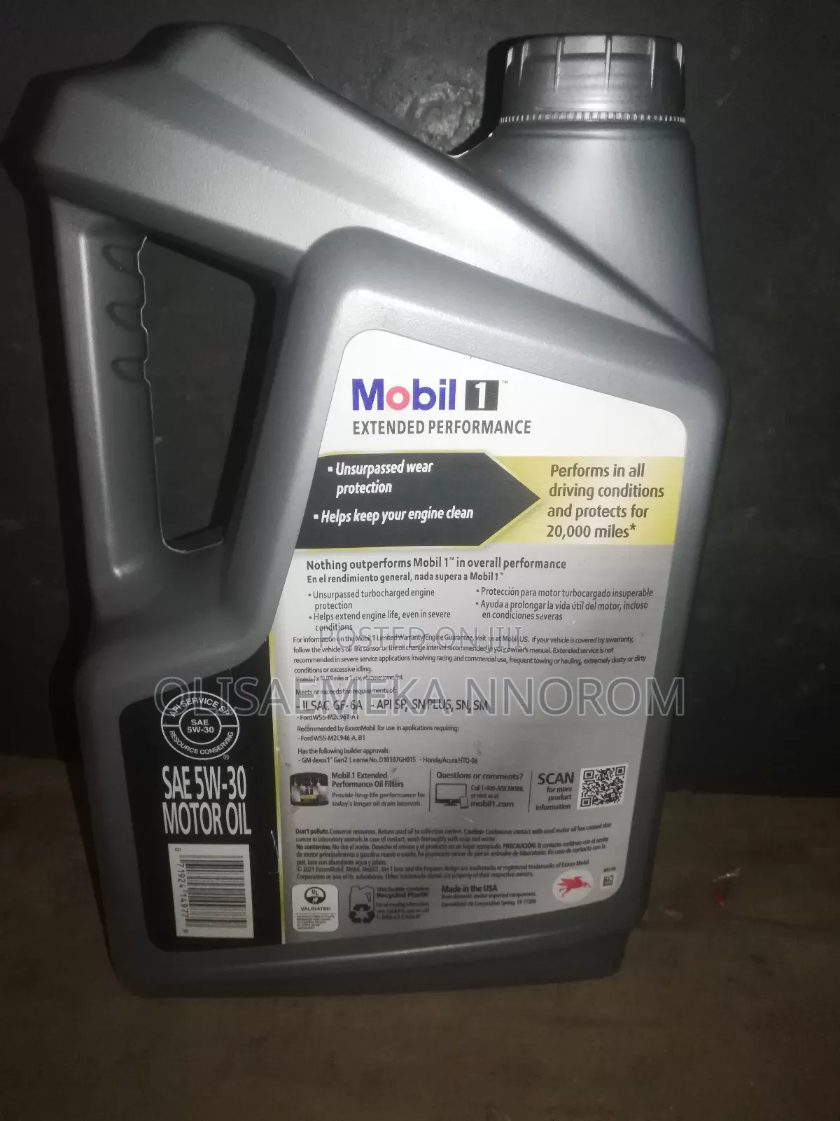 Mobil 1 Synthetic Oil 5w30