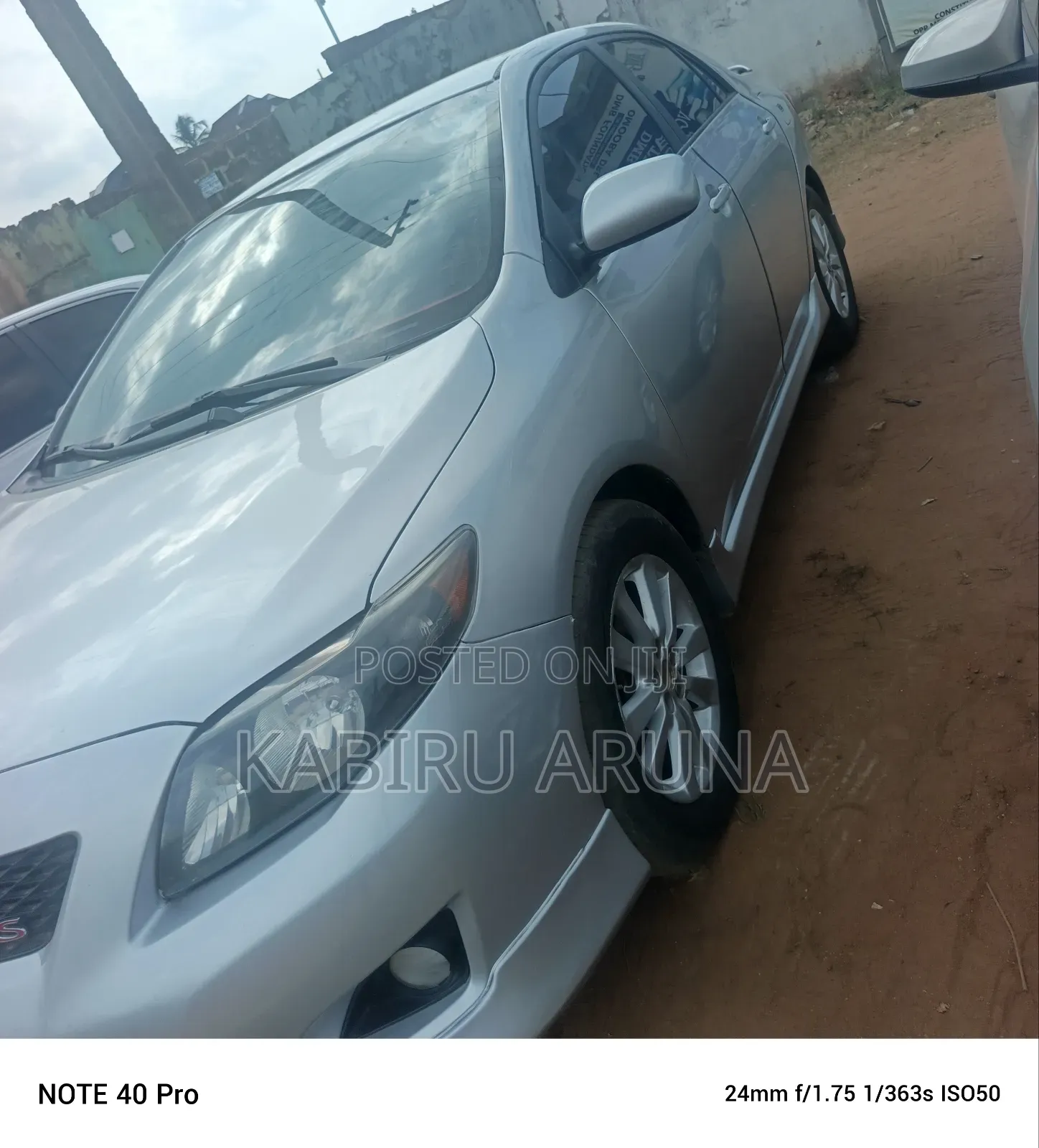Toyota Corolla 2010 Silver