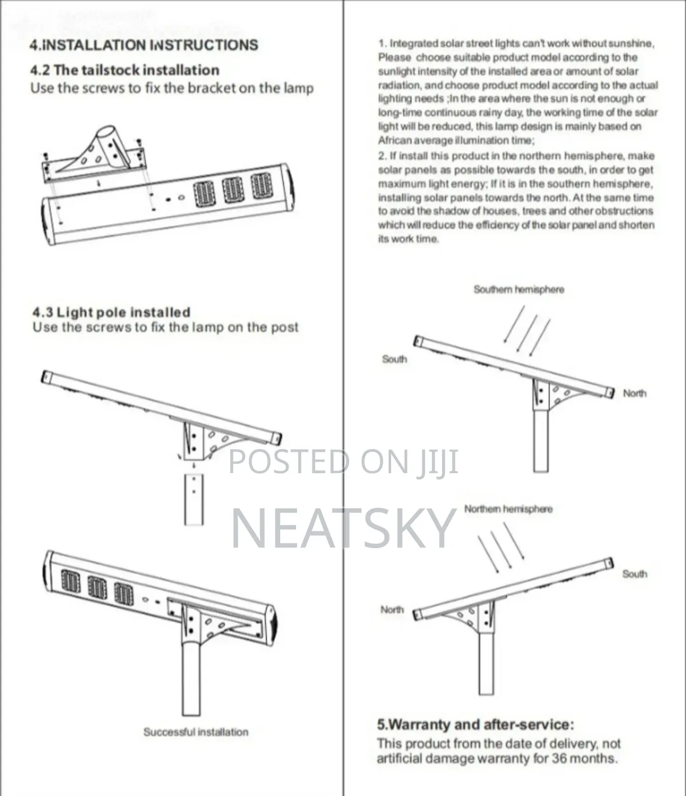 P2-60w All-in-one Solar Street Light