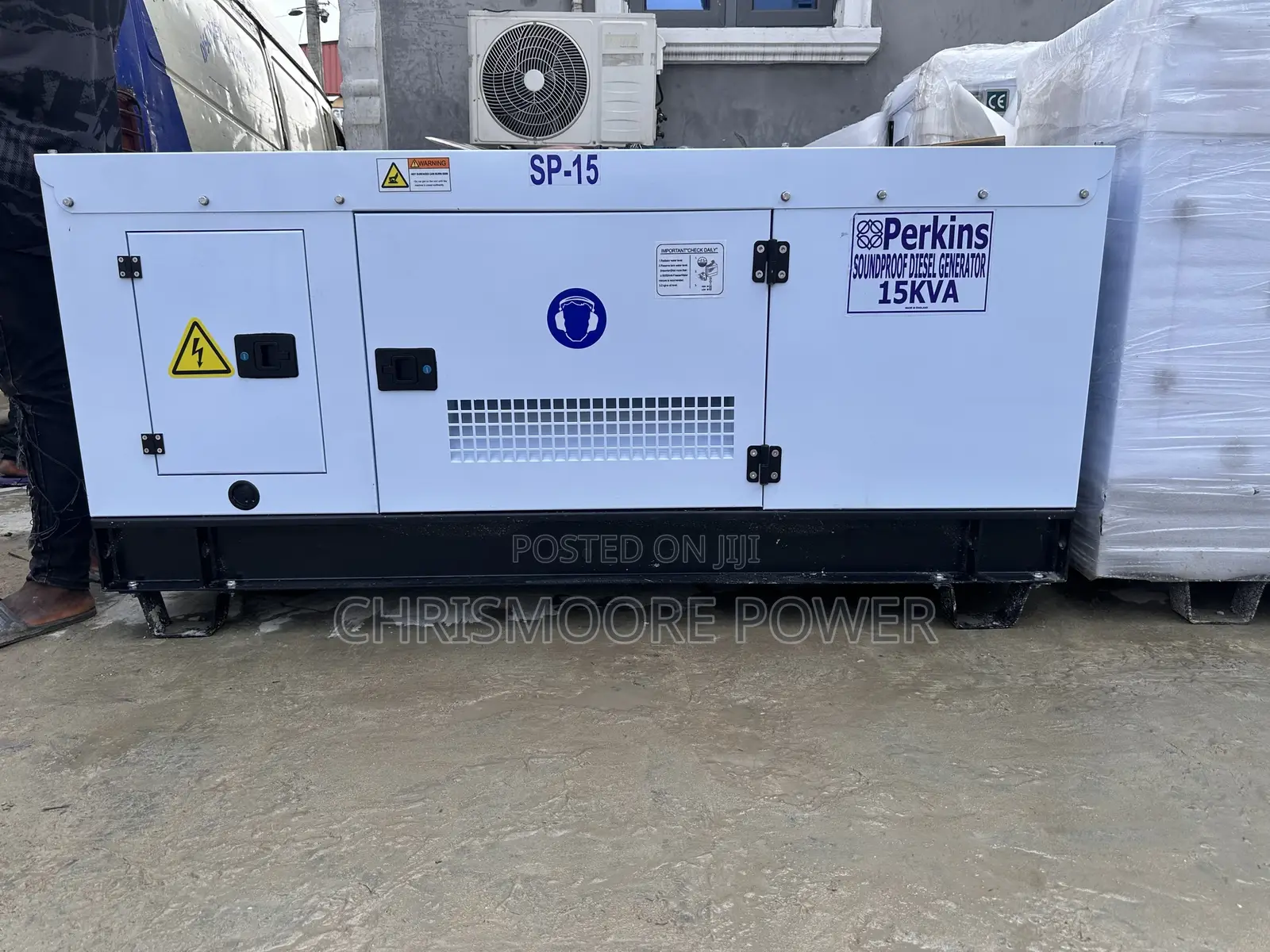 Perkins Diesel Soundproof Generator 100% Copper Coil. 15kva
