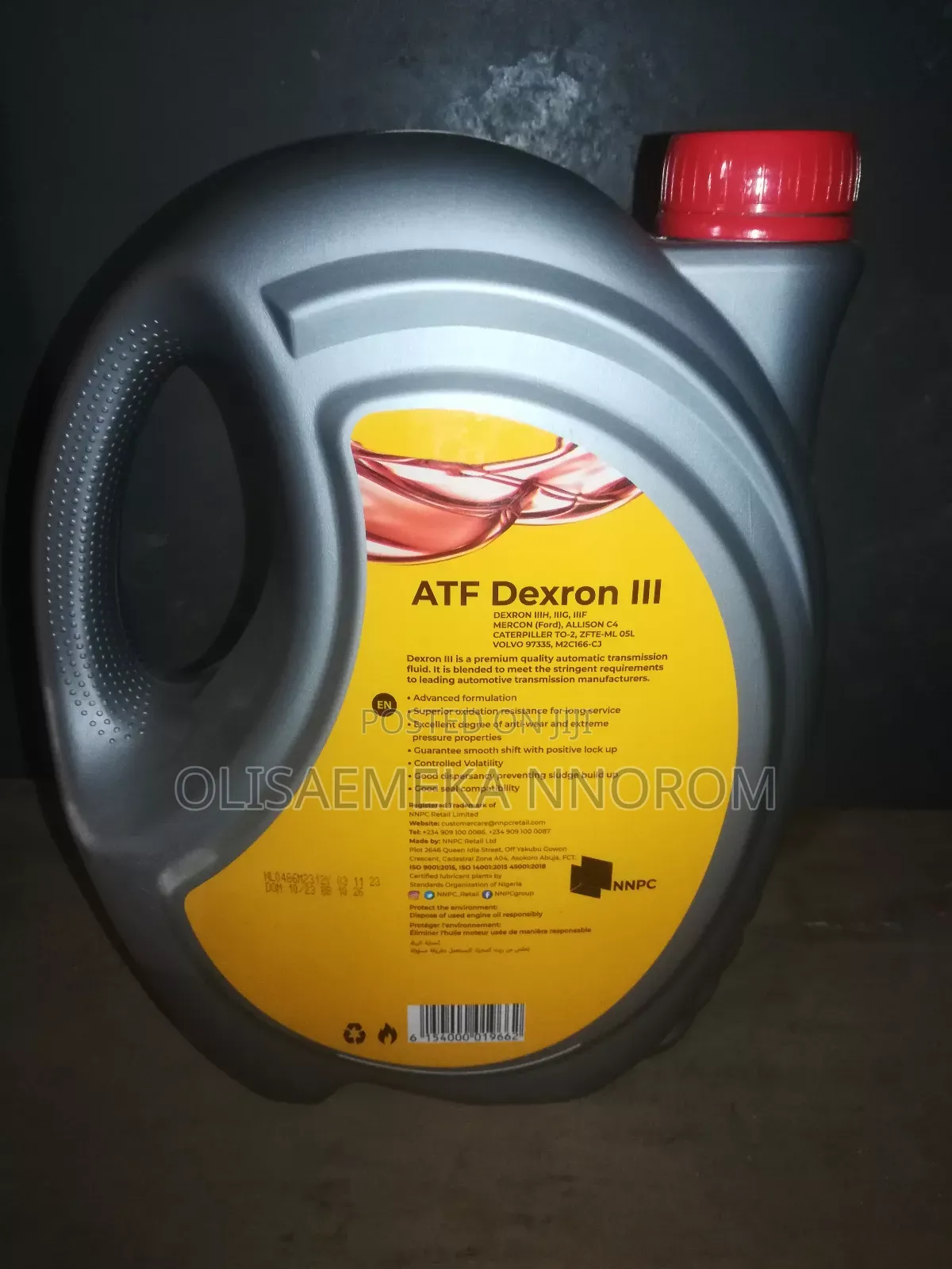 Oando Automatic Transmission Fluid