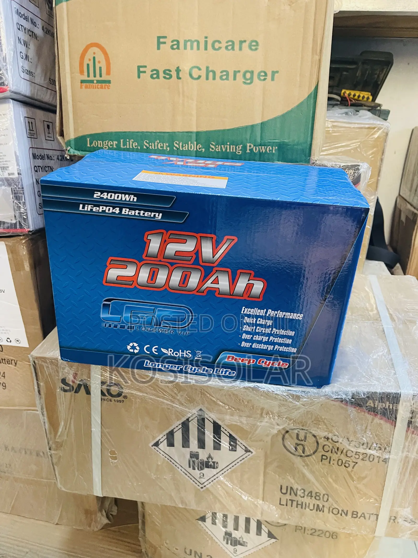 200ah 12v Lg Solar Battery