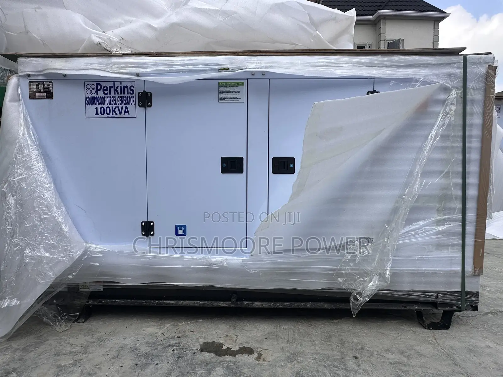 100kva Perkins Soundproof Generator 100% Pure Copper Coil