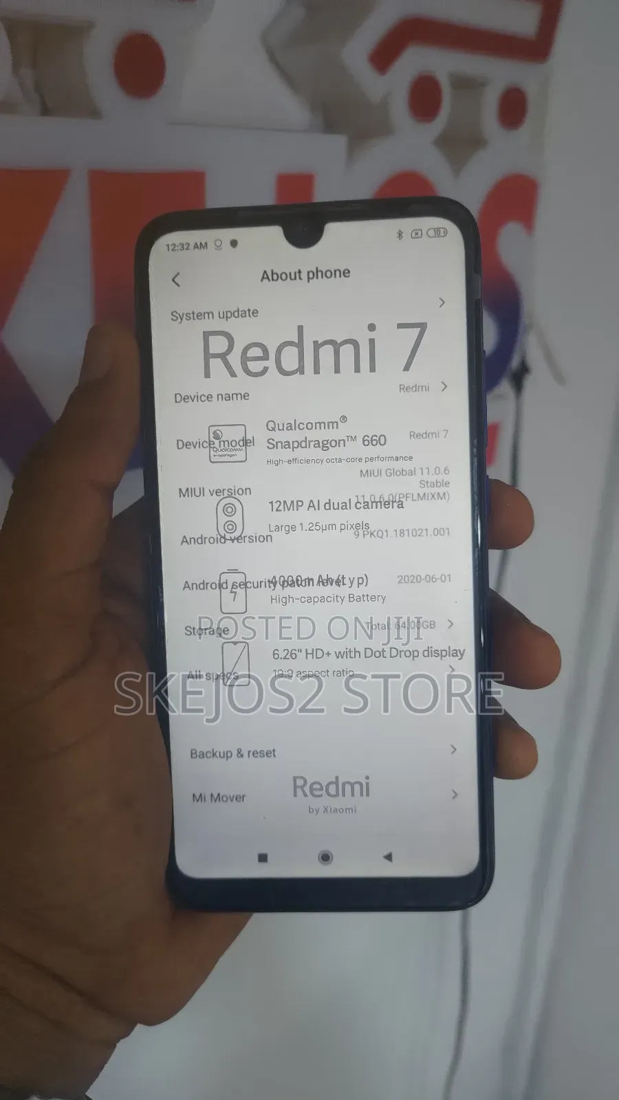 Xiaomi Redmi 7 64 GB Blue