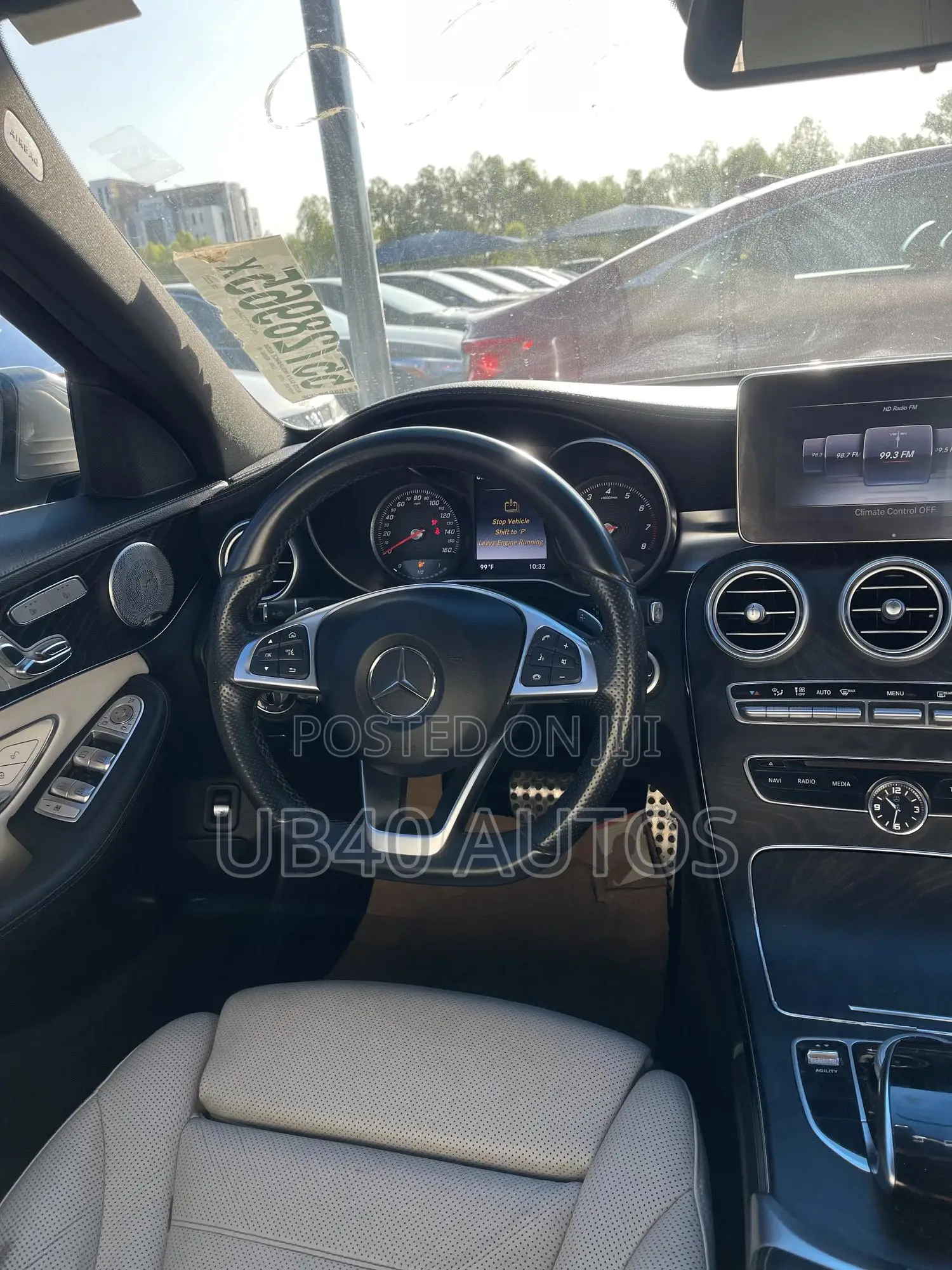 Mercedes-Benz C400 4Matic AWD Sedan (3.0L V6 7A) 2015 Gray