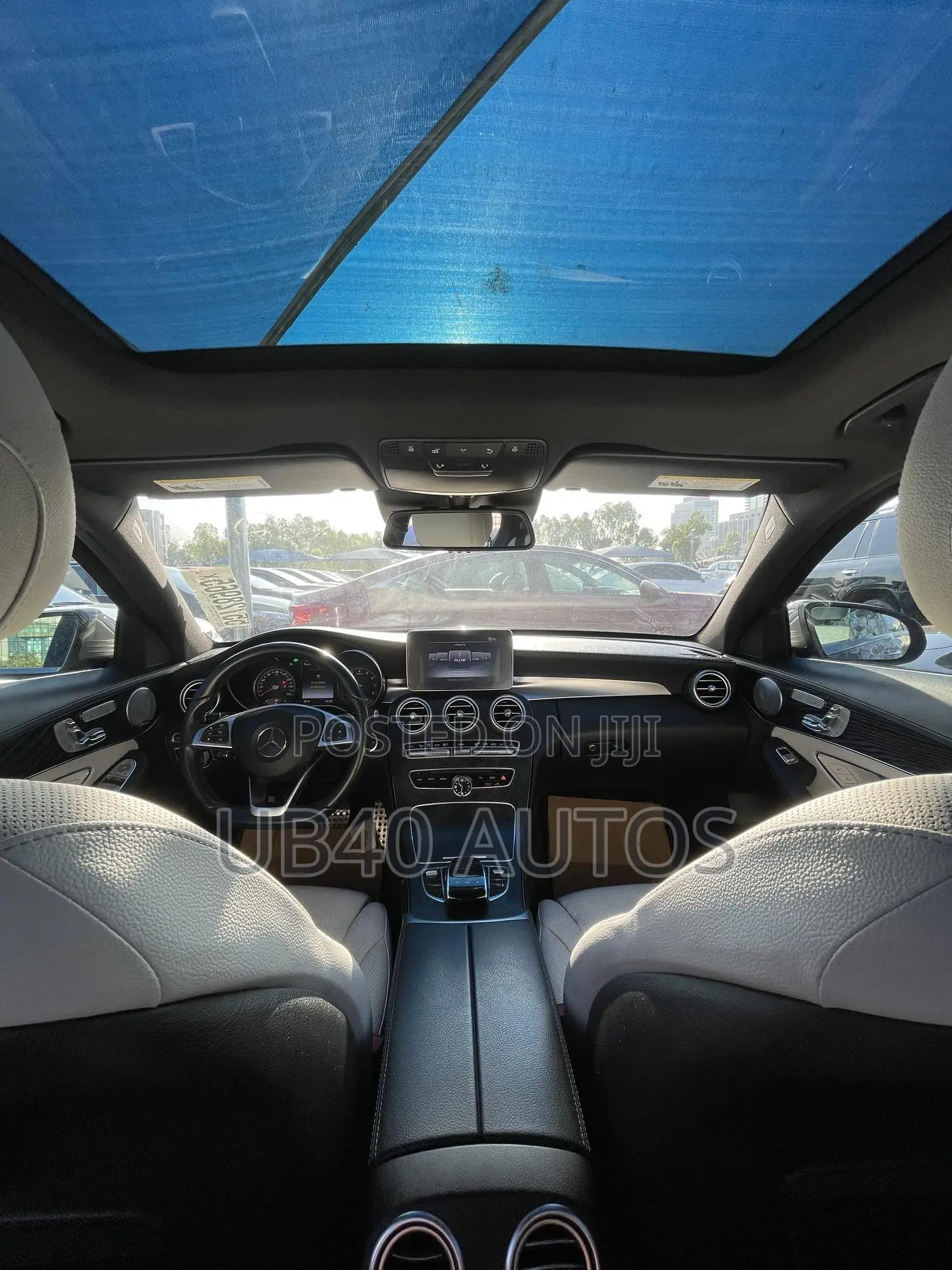 Mercedes-Benz C400 4Matic AWD Sedan (3.0L V6 7A) 2015 Gray