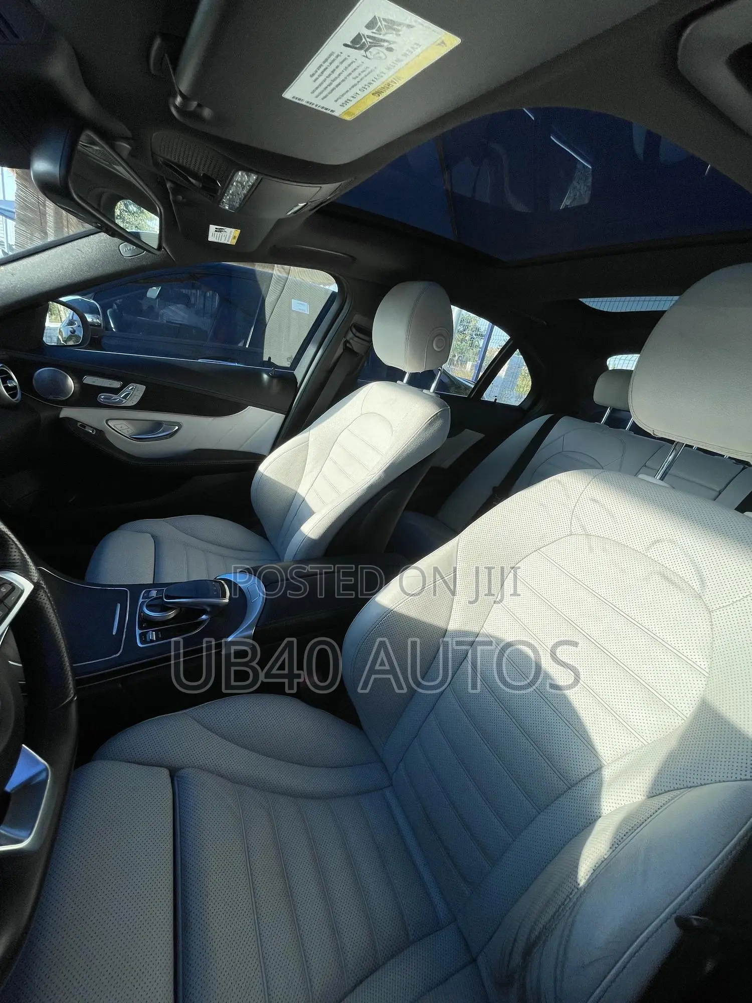Mercedes-Benz C400 4Matic AWD Sedan (3.0L V6 7A) 2015 Gray