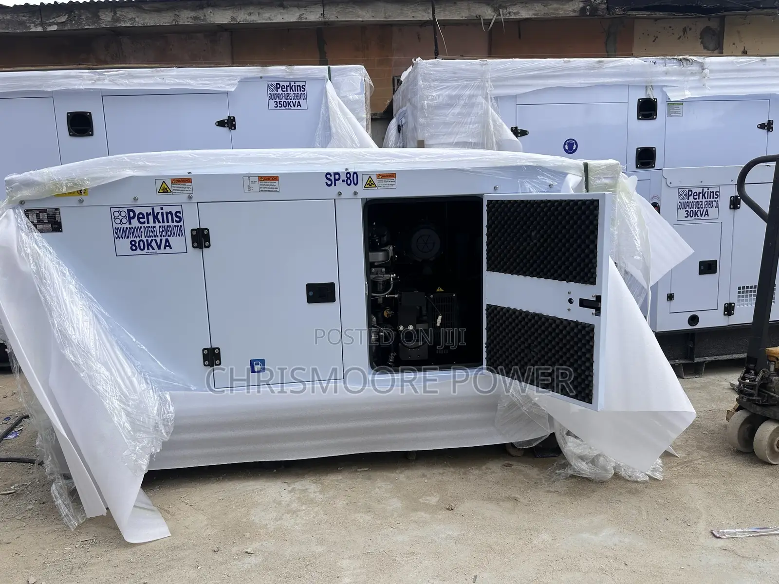 Perkins 80kva Diesel Generator -Super Silent With Low Diesel Consuming