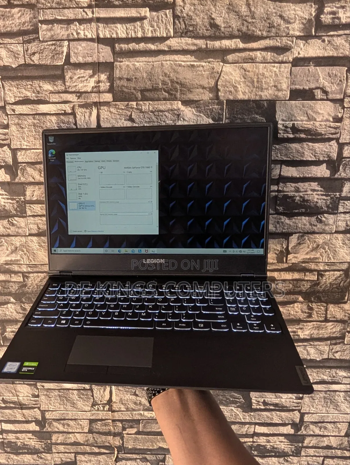 Laptop Lenovo Legion Y740 16GB Intel Core i7 SSHD+SSD 1.5T