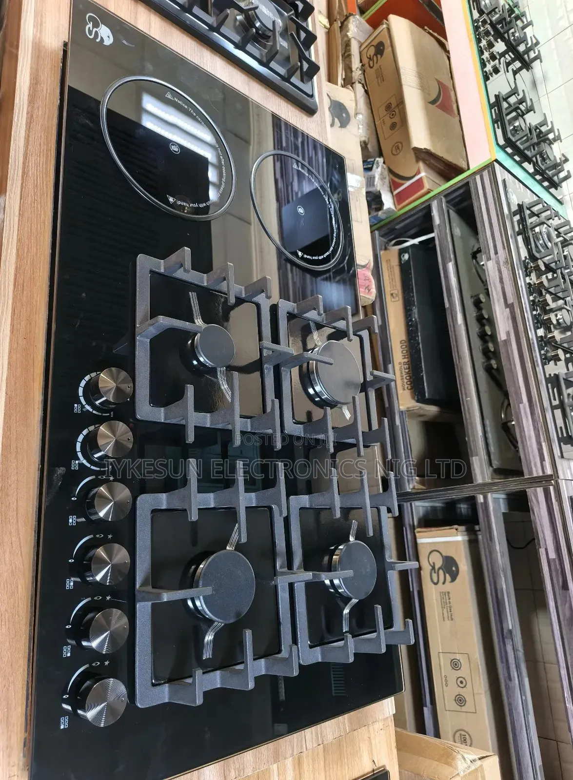 Quality Original Gs Cabinet Inbuilt 4 Gas 2 Electric Cooker Hob Etc.