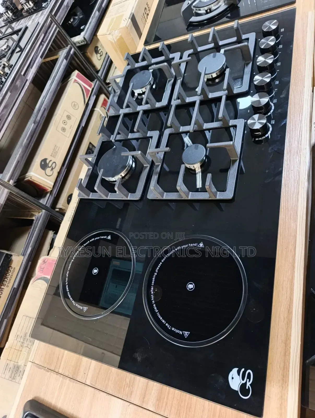 Quality Original Gs Cabinet Inbuilt 4 Gas 2 Electric Cooker Hob Etc.