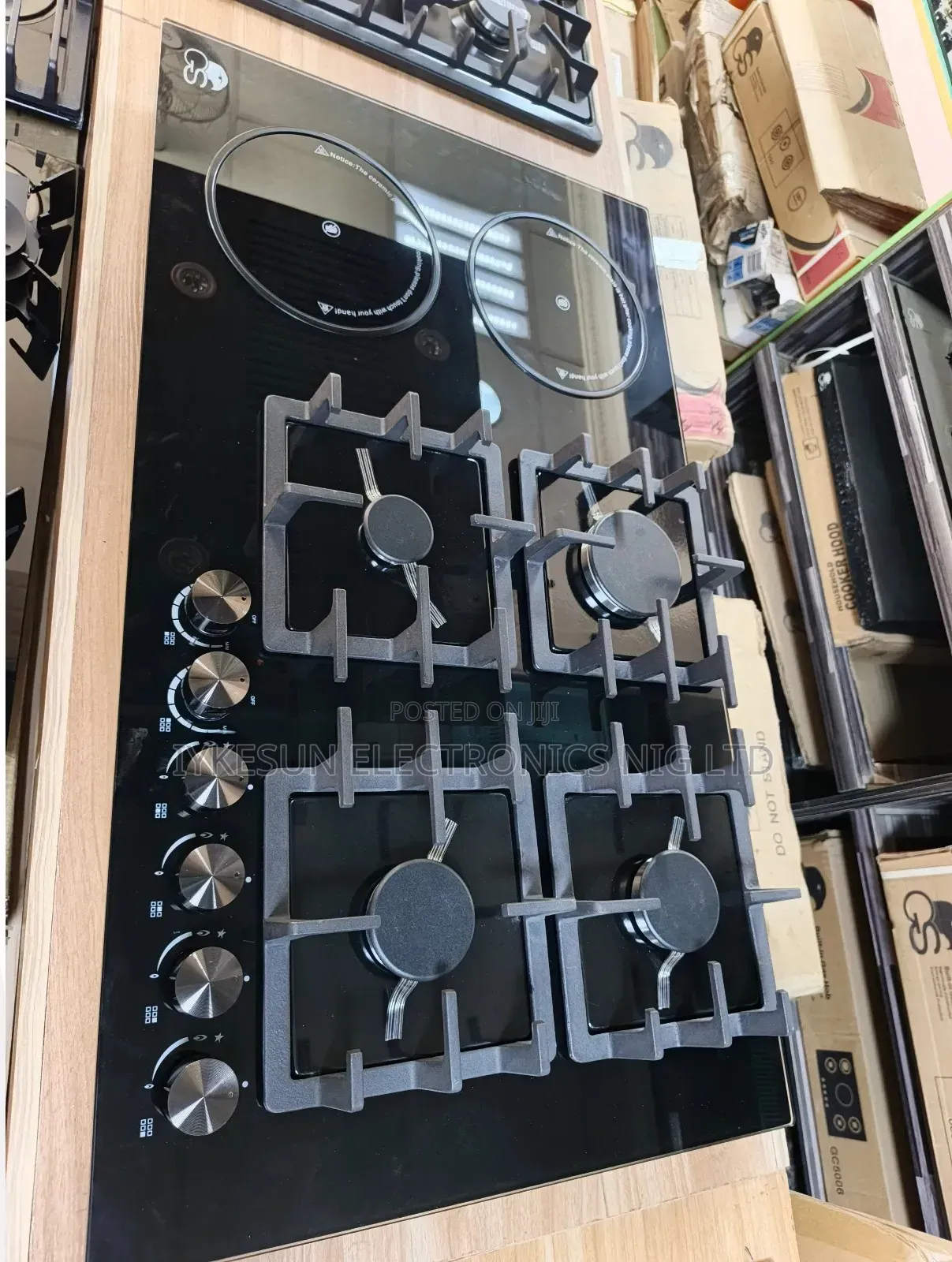 Quality Original Gs Cabinet Inbuilt 4 Gas 2 Electric Cooker Hob Etc.