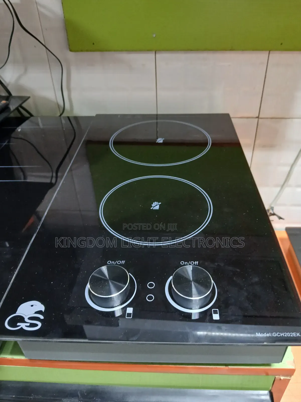 Gs Luxury 2 Face Inbuilt Electric Cooker With Knob Control.