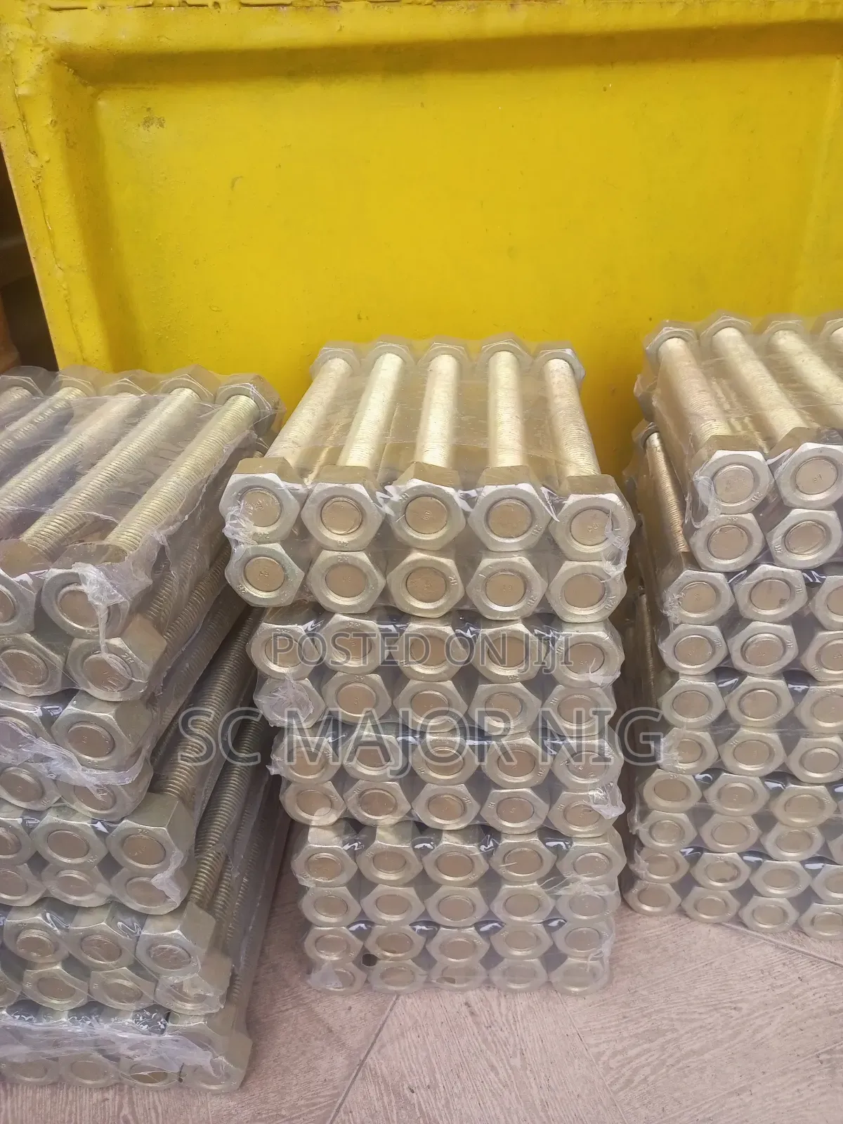 1-1/8 X 11-3/4mm Stud Bolt and Nut (Available in All Sizes)