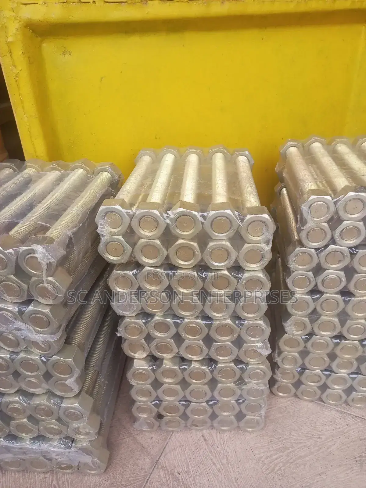1-1/8 X 11-3/4mm Stud Bolt and Nut (Available in All Sizes)