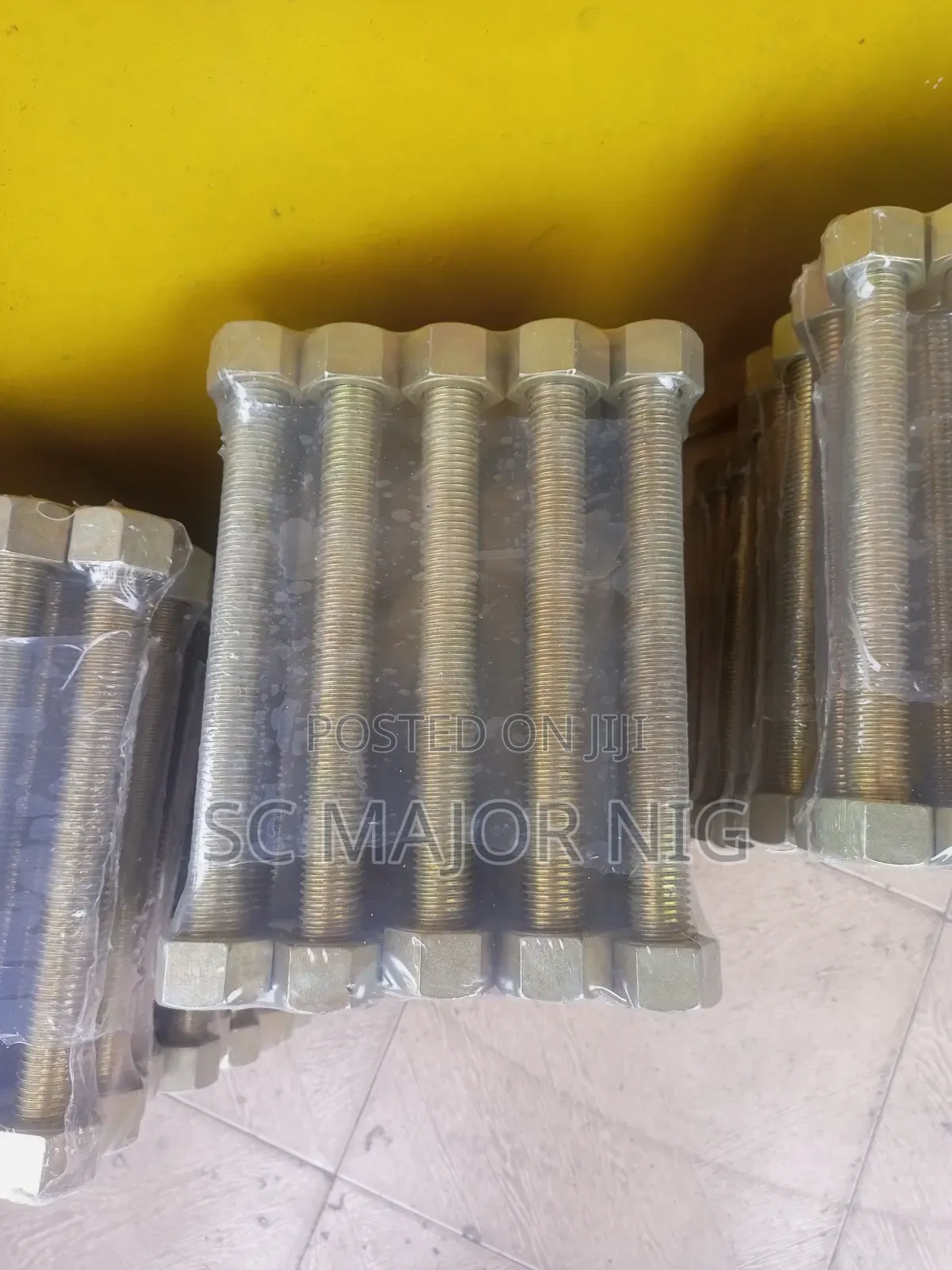 1-1/8 X 11-3/4mm Stud Bolt and Nut (Available in All Sizes)