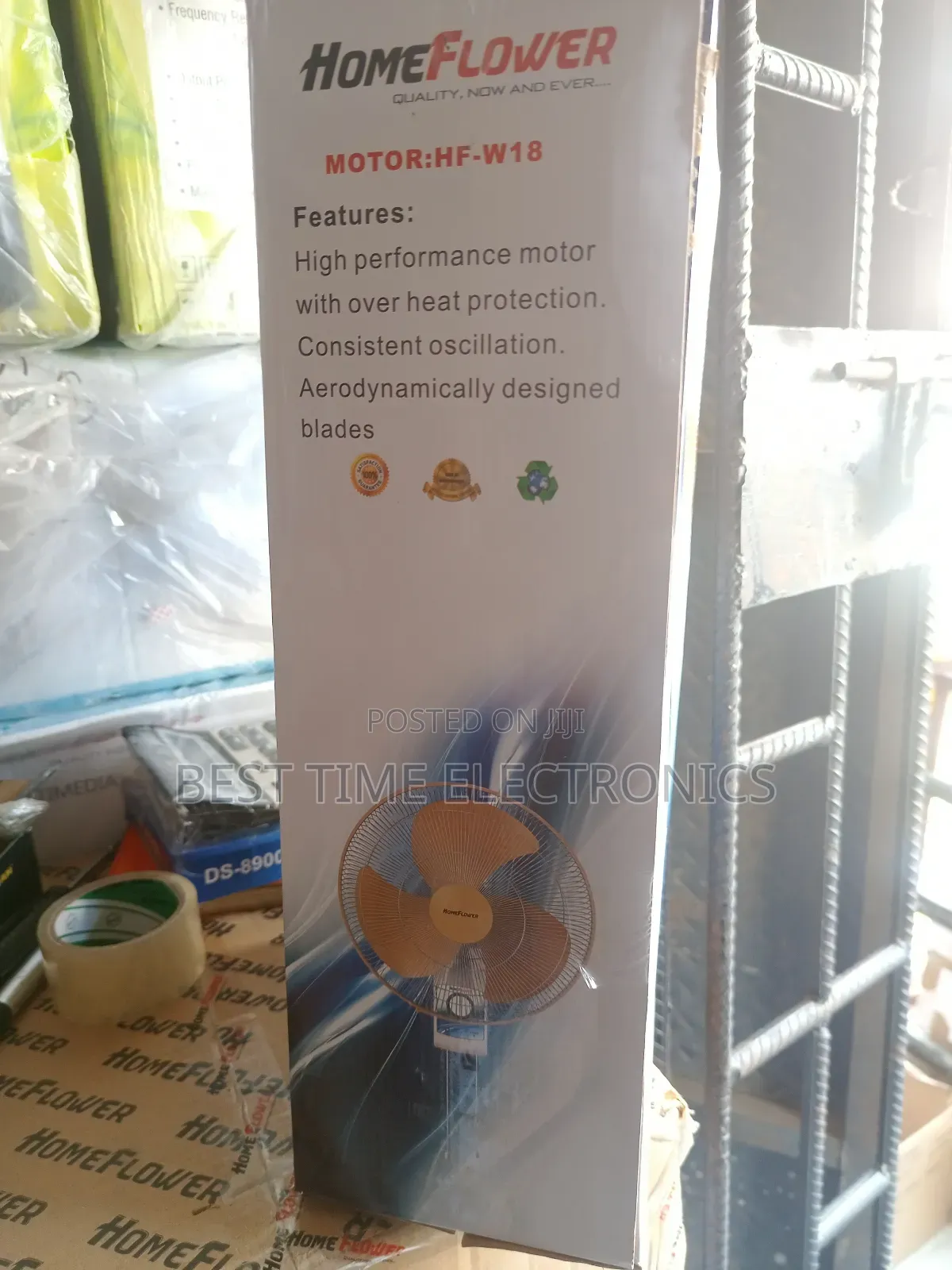 18" Homeflower Electrical Wall Mount Fan