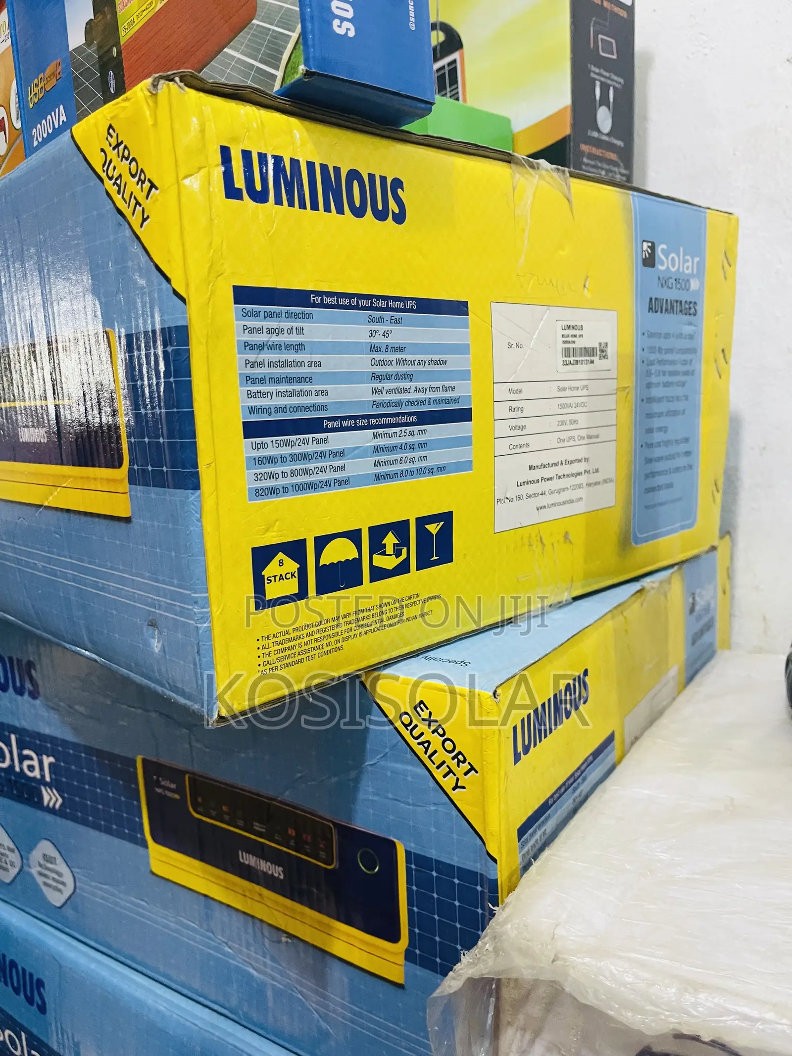 1.5kva 24v Luminous Solar Inverter