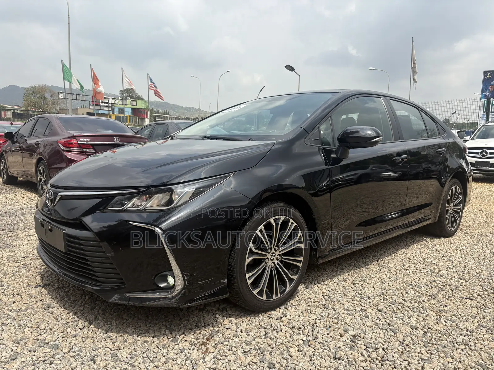 Toyota Corolla XLE 2021 Black