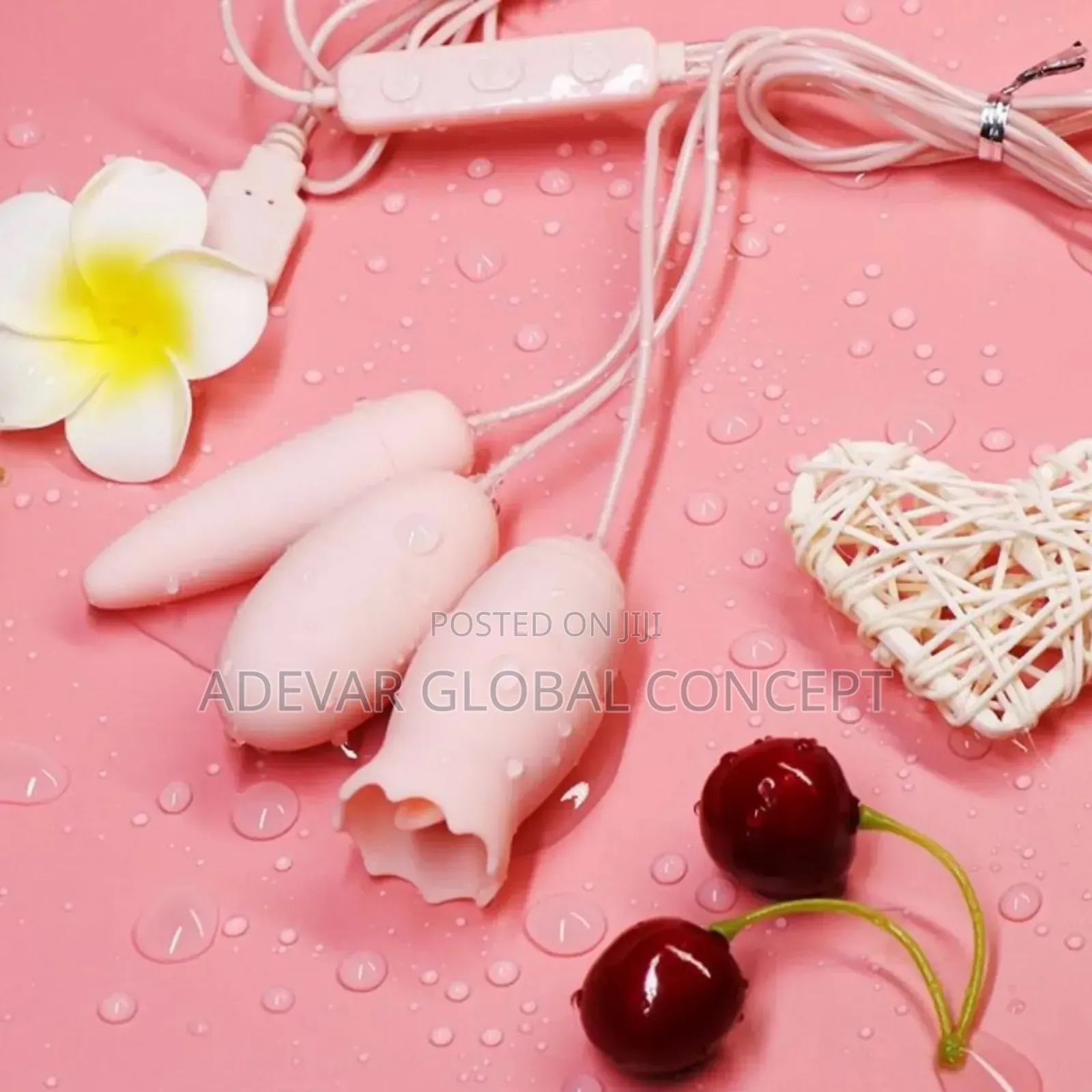 3-in-1 Usb Powered Vibrating Egg Sex Toy for Women