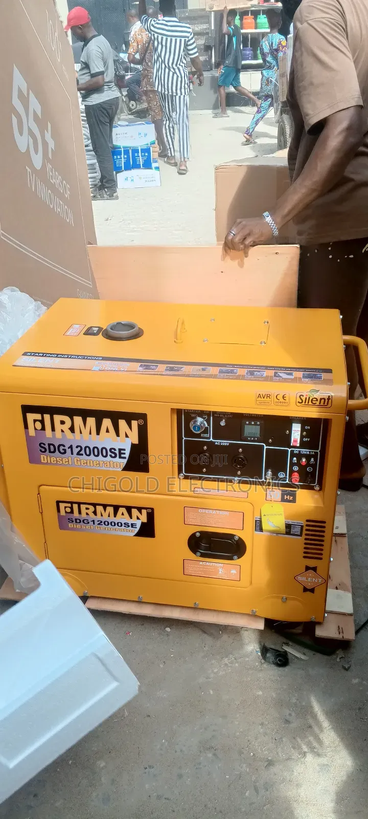 Firman Original Generator 100% Copper Coin 10 Kva Diesel Generator