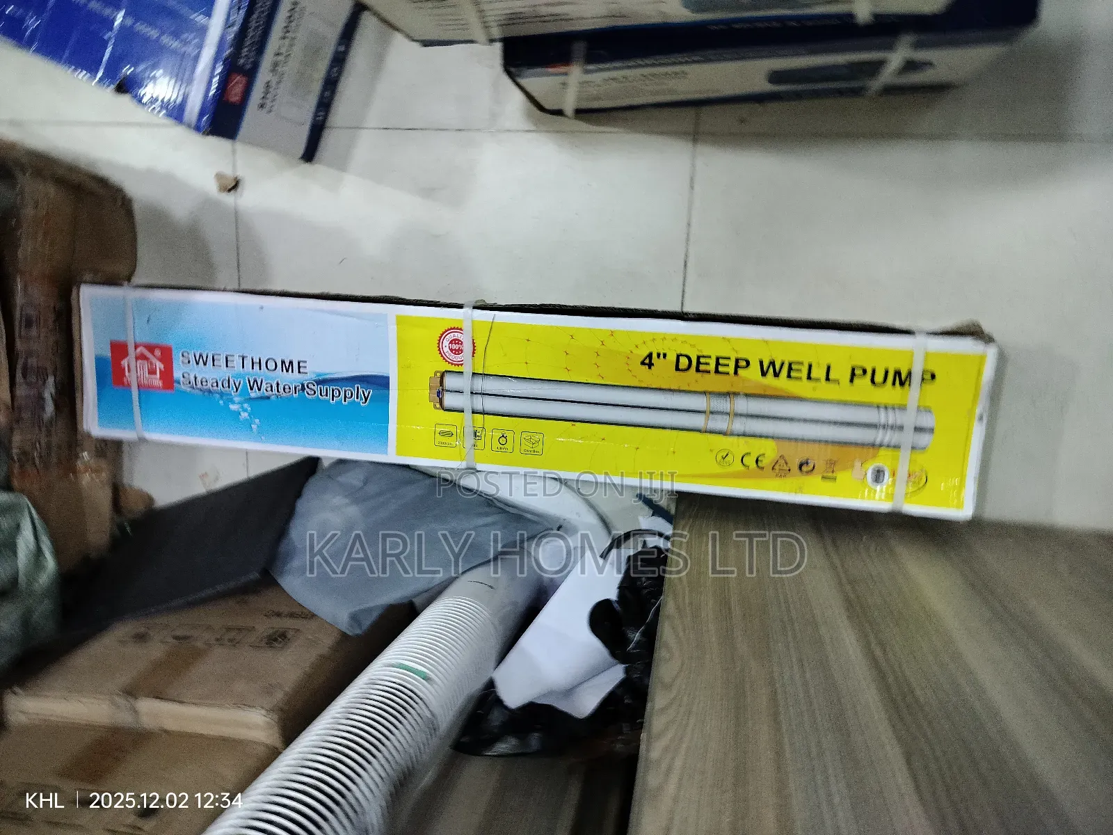 Sweethome 1.5hp Submersible Pump (100% Copper Coil)– At Karly Homes LTD