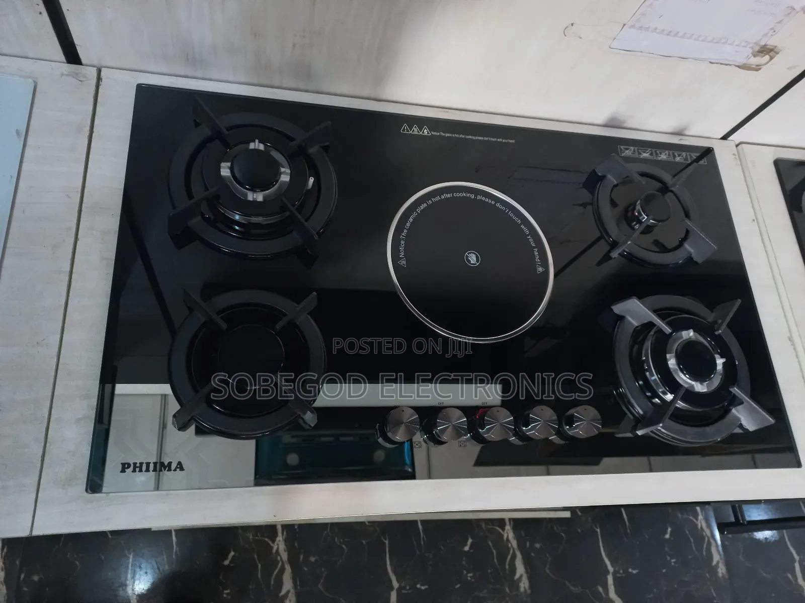 Original Phiima German Technology Built-in Electric Gas Cooker Hob