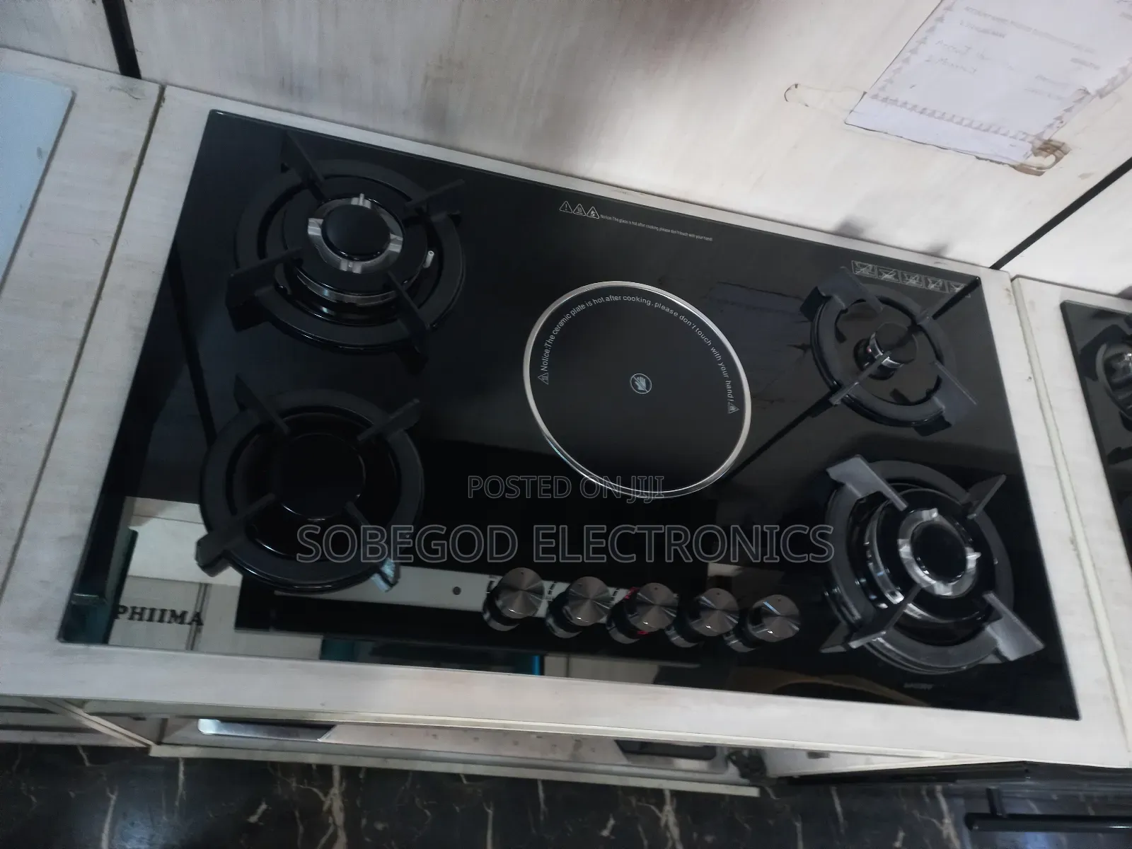 Original Phiima German Technology Built-in Electric Gas Cooker Hob