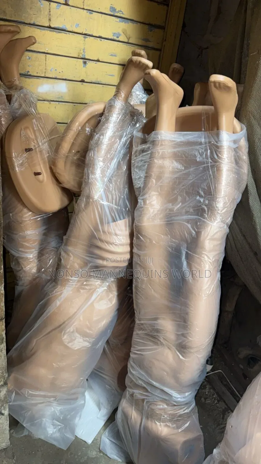Spider Head Huge Male Plastic Mannequin