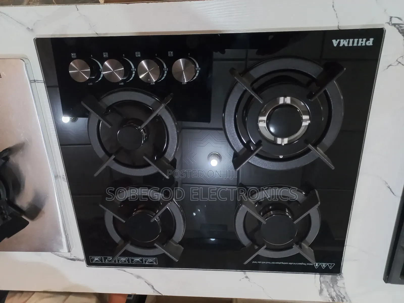 Original Phiima German Technology Built in Gas Cooker 4 Burner Hob