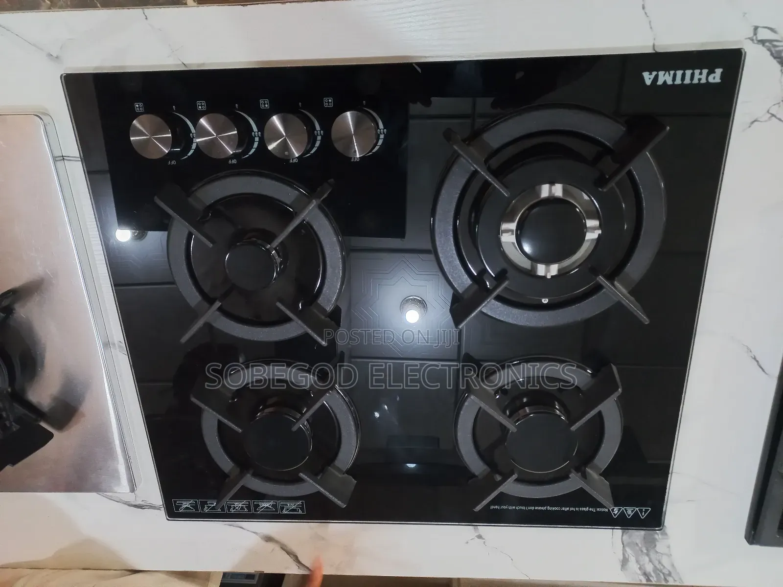 Original Phiima German Technology Built in Gas Cooker 4 Burner Hob