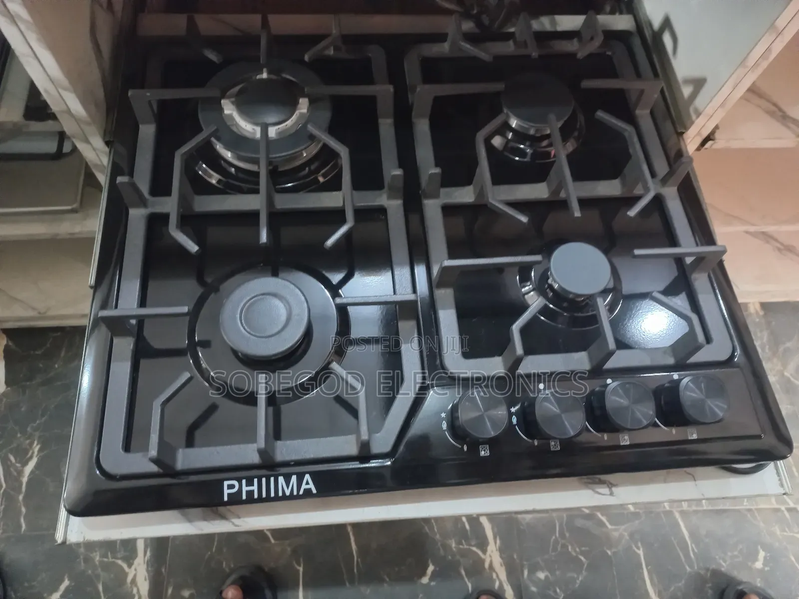 Phiima German Technology Built in Automatic Gas Cooker 4 Burner