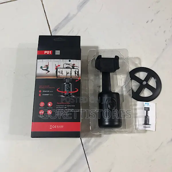 P01 Auto Face Tracking Selfie Desktop Gimbal