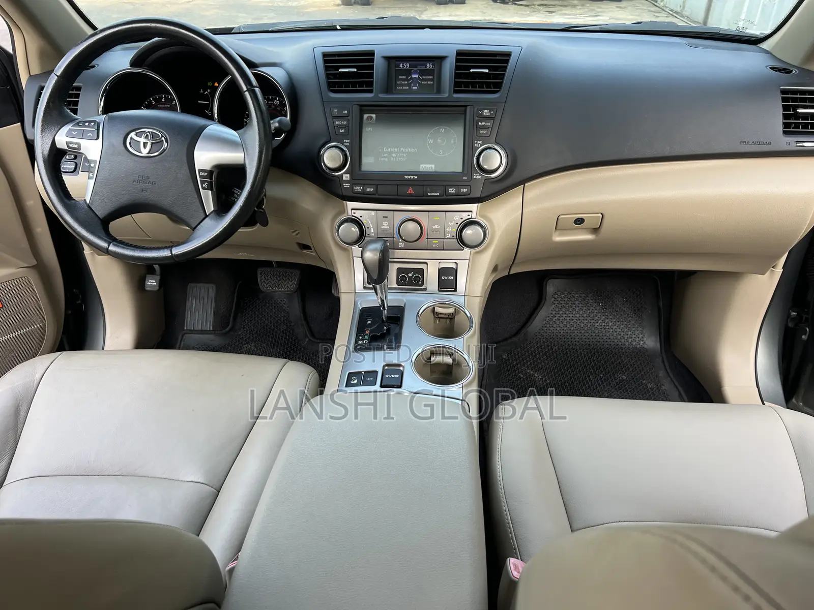 Toyota Highlander 2011 Gray