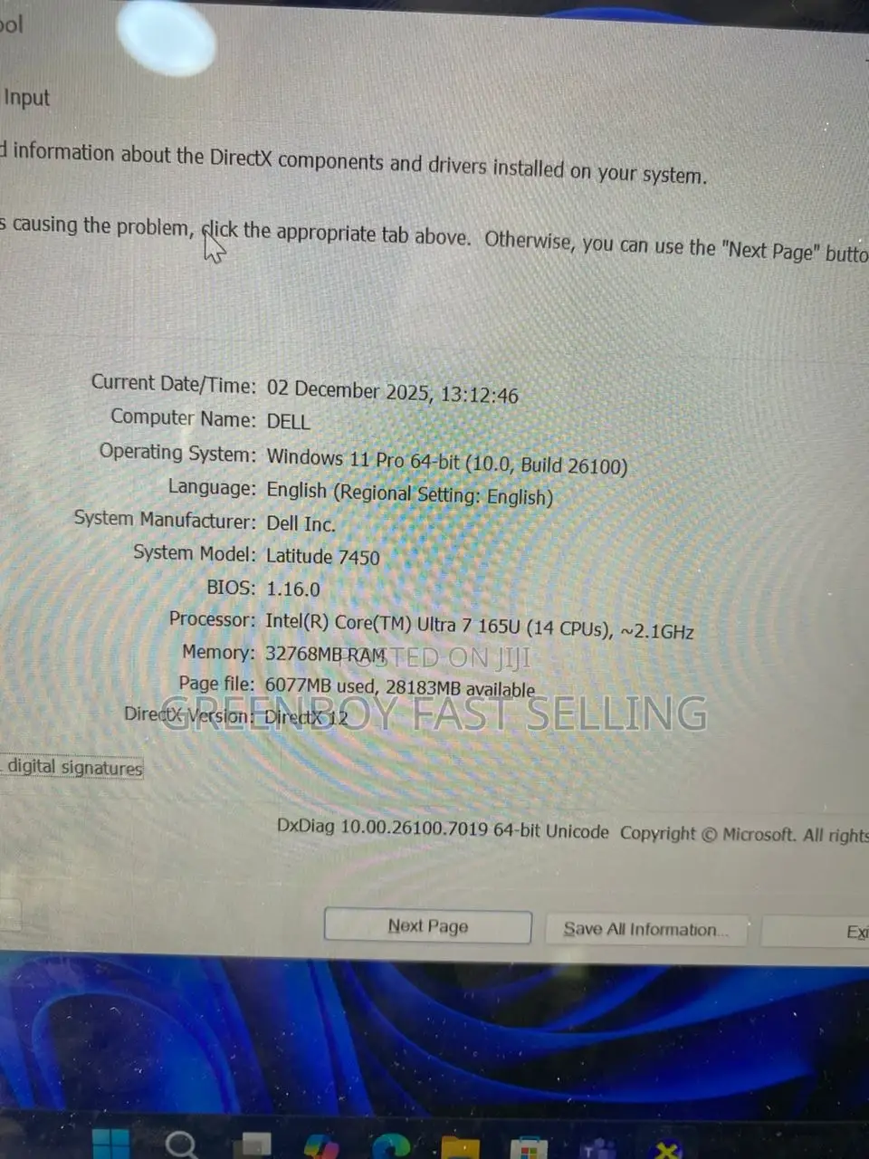 Laptop Dell Latitude 7450 32GB Intel Core Ultra 7 SSD 512GB