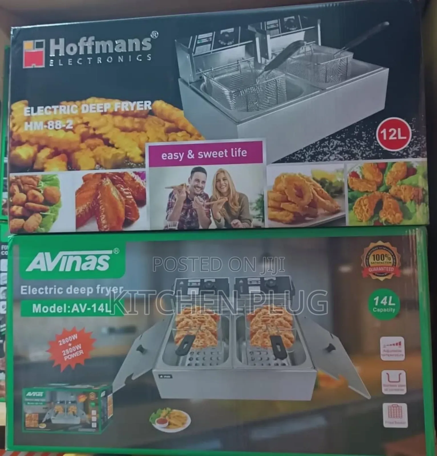 Double Bowl Deep Fryer