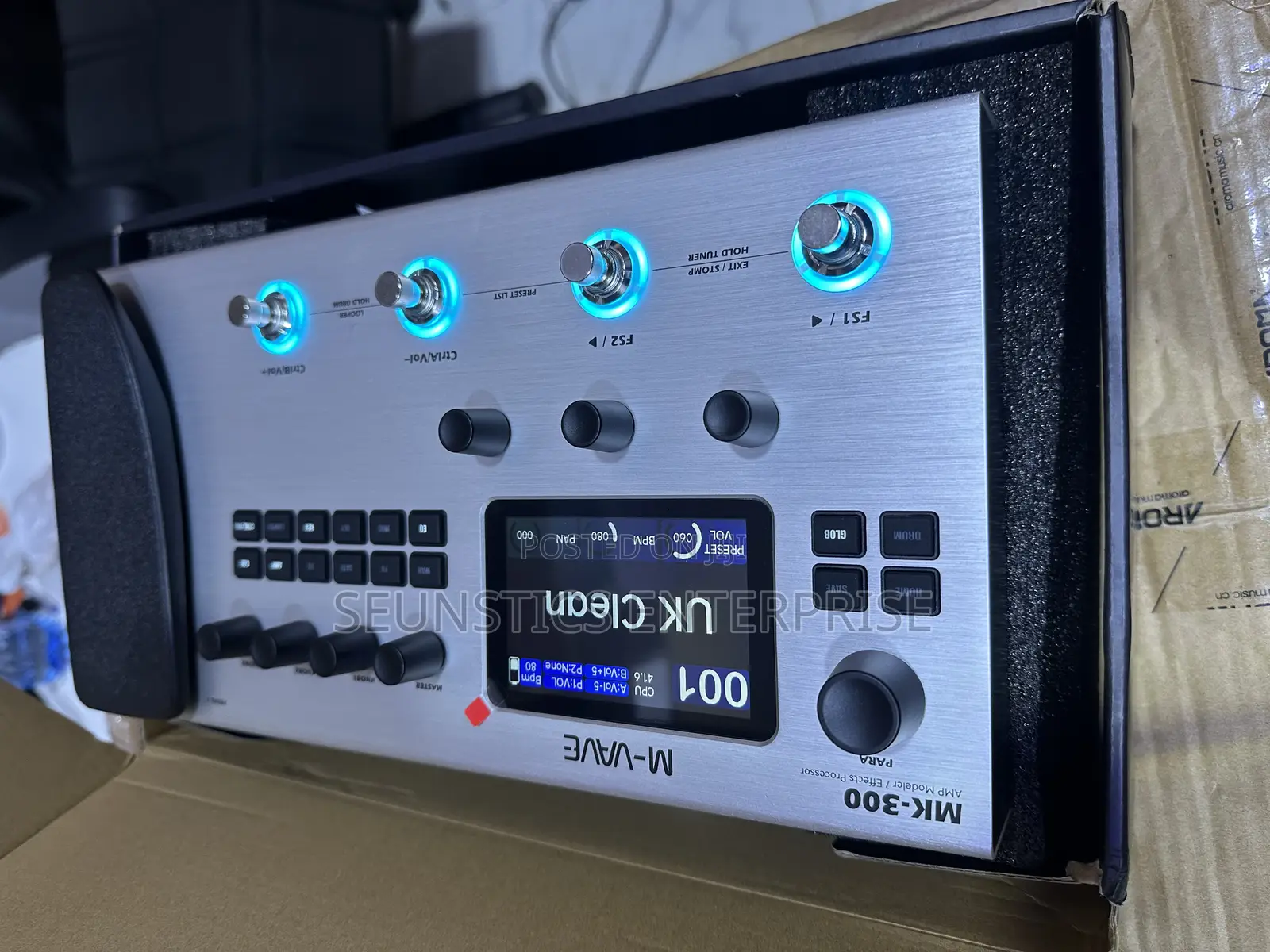 Quality M-Vave Mk300 Guitar/Bass Effects Pedal