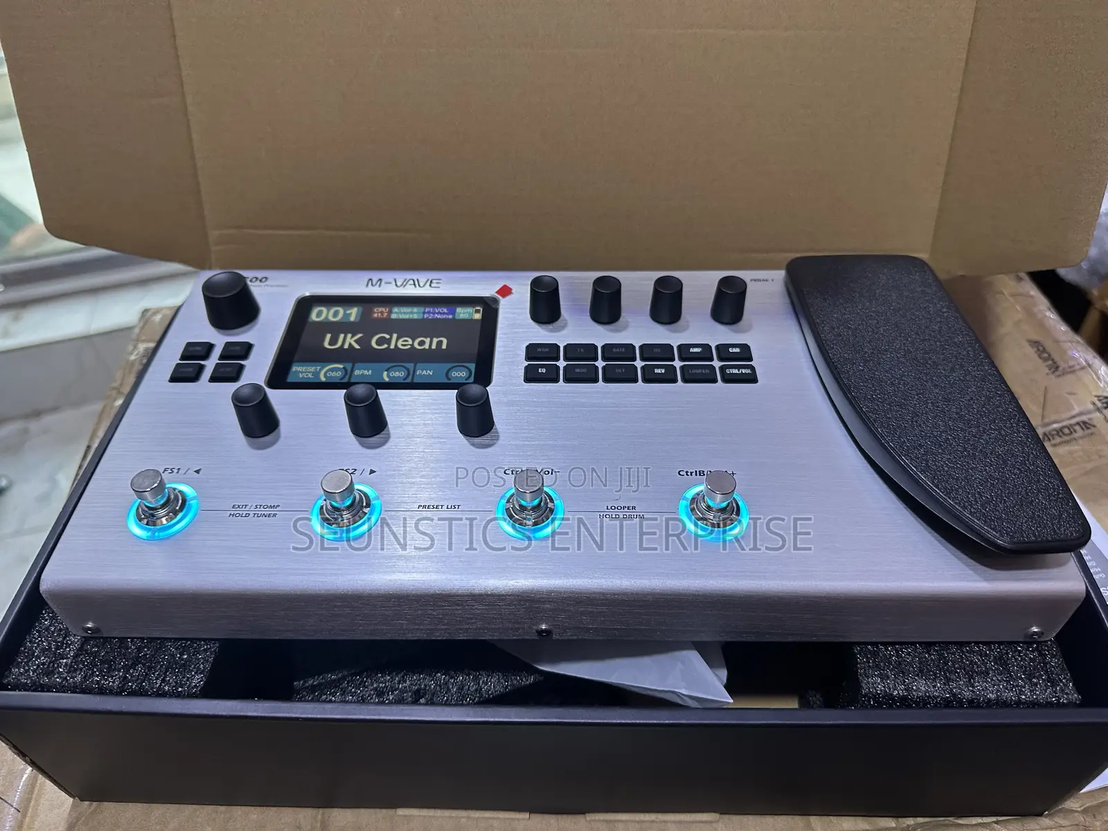 Quality M-Vave Mk300 Guitar/Bass Effects Pedal