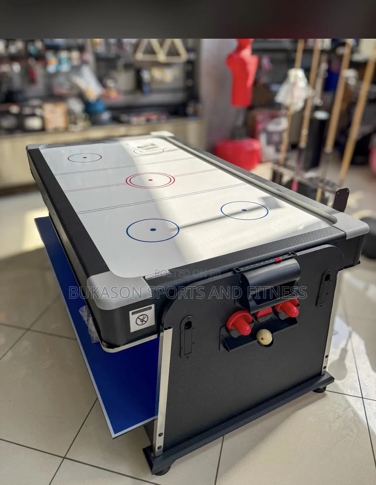 4 in 1 Revolver With Snooker, Table Tennis Board, Air Hockey