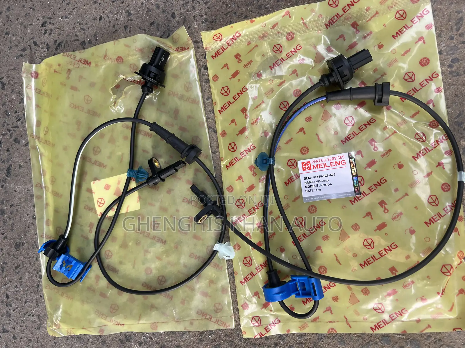 Front Abs Wire / Speed Sensor 2014/2016/2018/2020 Acura Mdx / Pilot