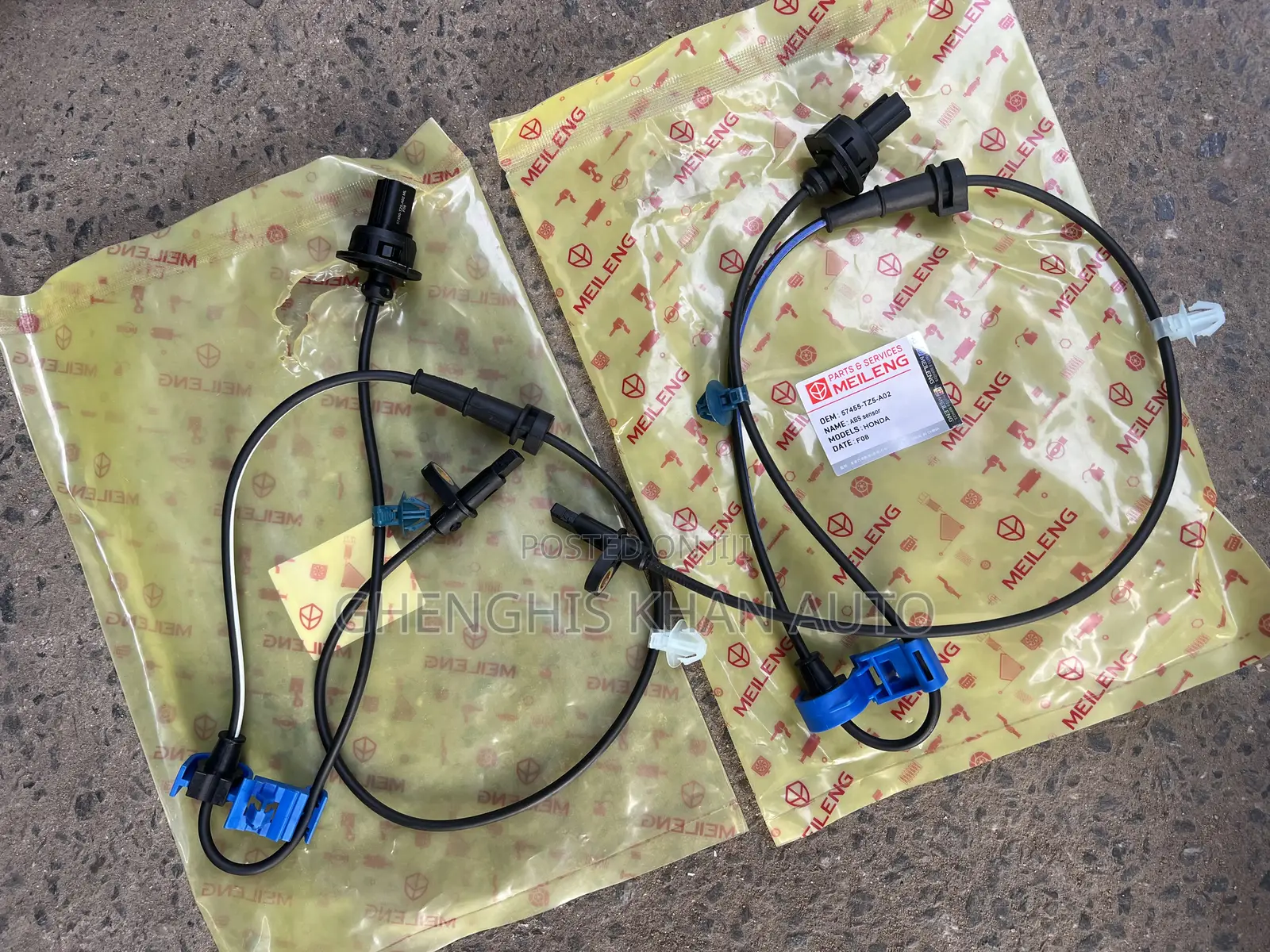 Front Abs Wire / Speed Sensor 2014/2016/2018/2020 Acura Mdx / Pilot