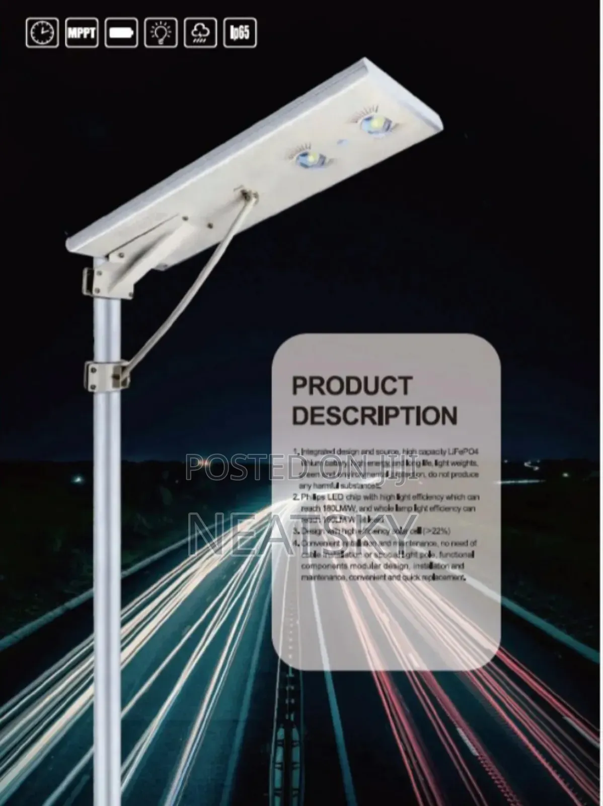 A3-30w All in One Solar Street Light