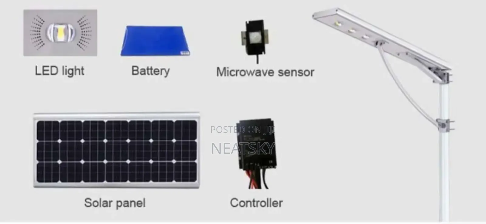 A3-30w All in One Solar Street Light
