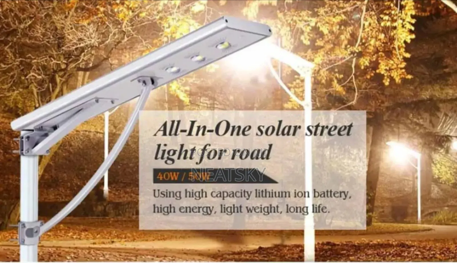 A3-30w All in One Solar Street Light