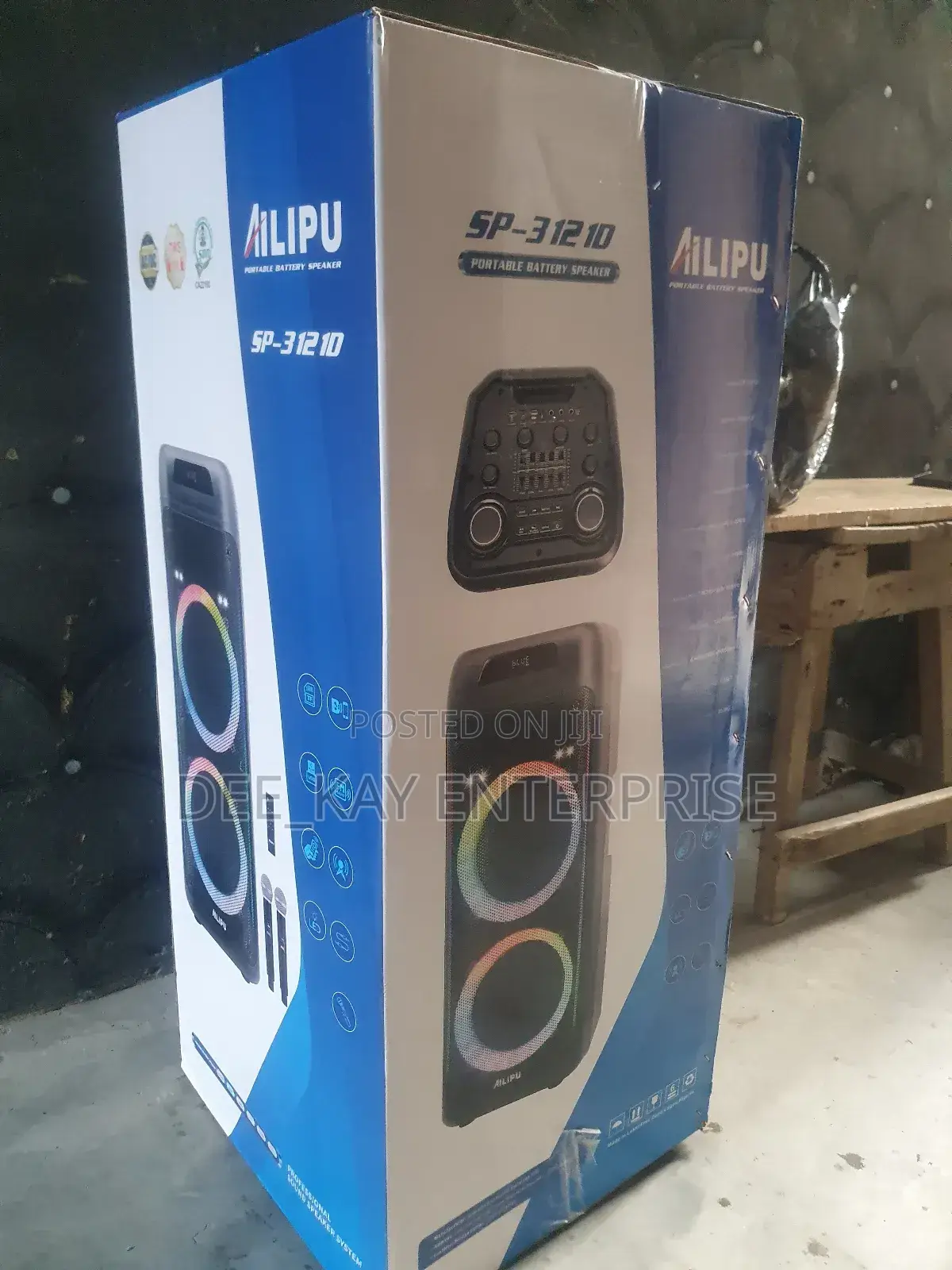Ailipu Sp-31210 Portable Battery Speaker