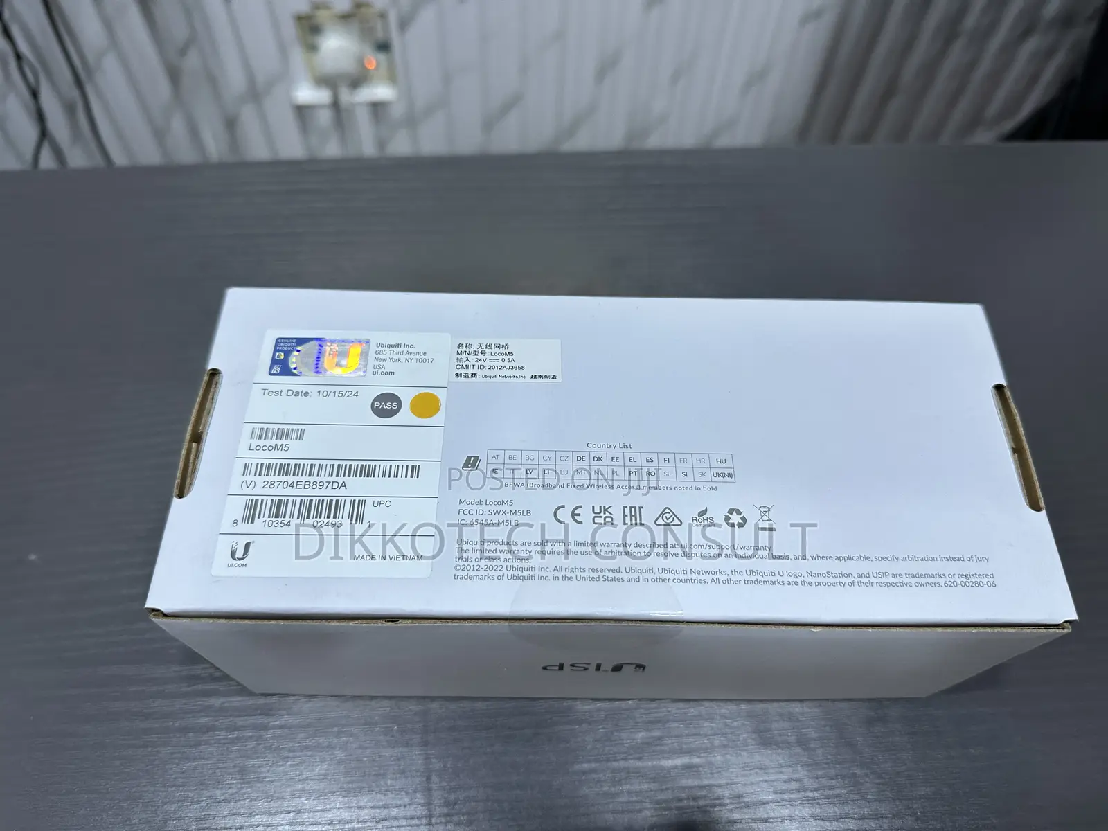 Ubiquiti Nanostation Locom5 – 5ghz Outdoor Wireless Cpe